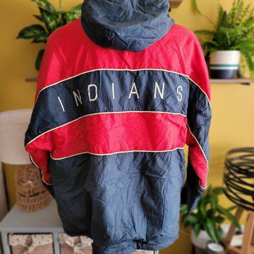 Proplayer Vintage MBL Pro Lines cleveland indians Rare Jacket Mens - USASTARFASHION