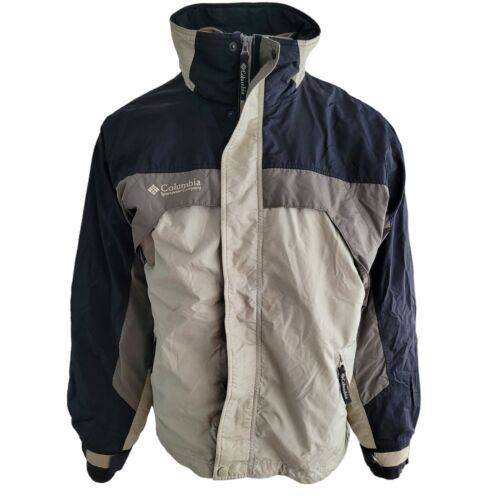 Vintage COLUMBIA Men Waterproof 2in1 Fleece Jacket Coat Sz L - USASTARFASHION