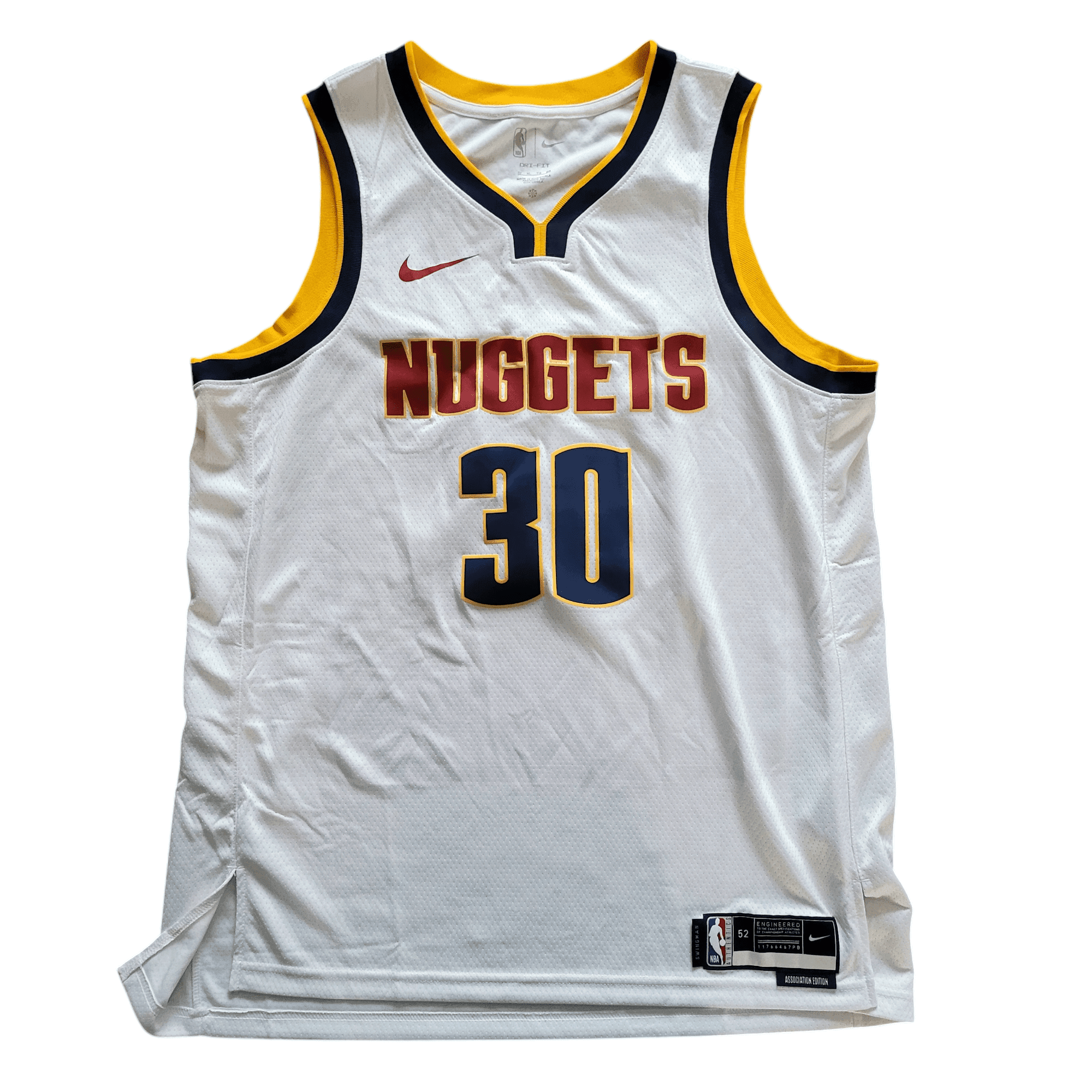Vintage Denver Nuggets Jersey - 30 Personalized Daki Edition - USASTARFASHION