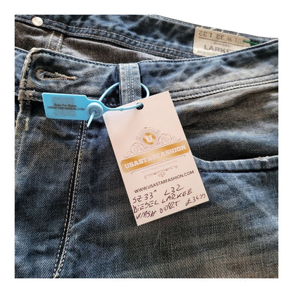 Vintage Diesel Larkee W33 L32 Jeans – Wash 008ZT – Made in Italy - USASTARFASHION