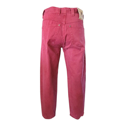 Vintage Diesel Saddle Red Jeans – W28 L29 – Made in Italy - USASTARFASHION