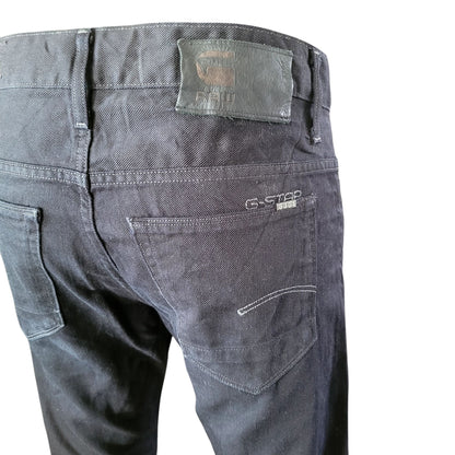 Vintage G - Star RAW 3301 Slim W33 L34 Made in Italy Jeans - USASTARFASHION