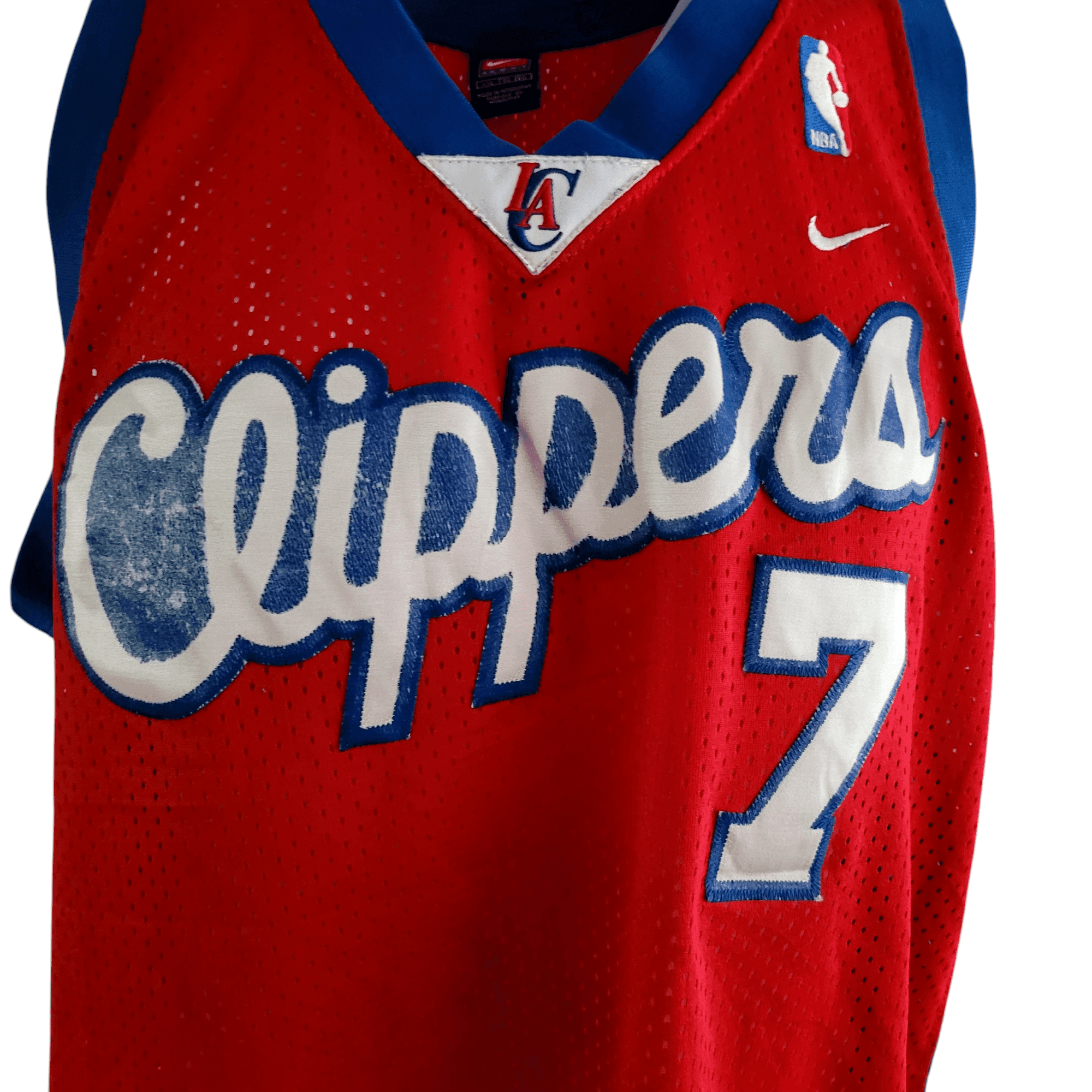 Vintage Los Angeles Clippers Lamar Odom 7 Jersey - Nike Team, XXL Size, Great Condition - USASTARFASHION