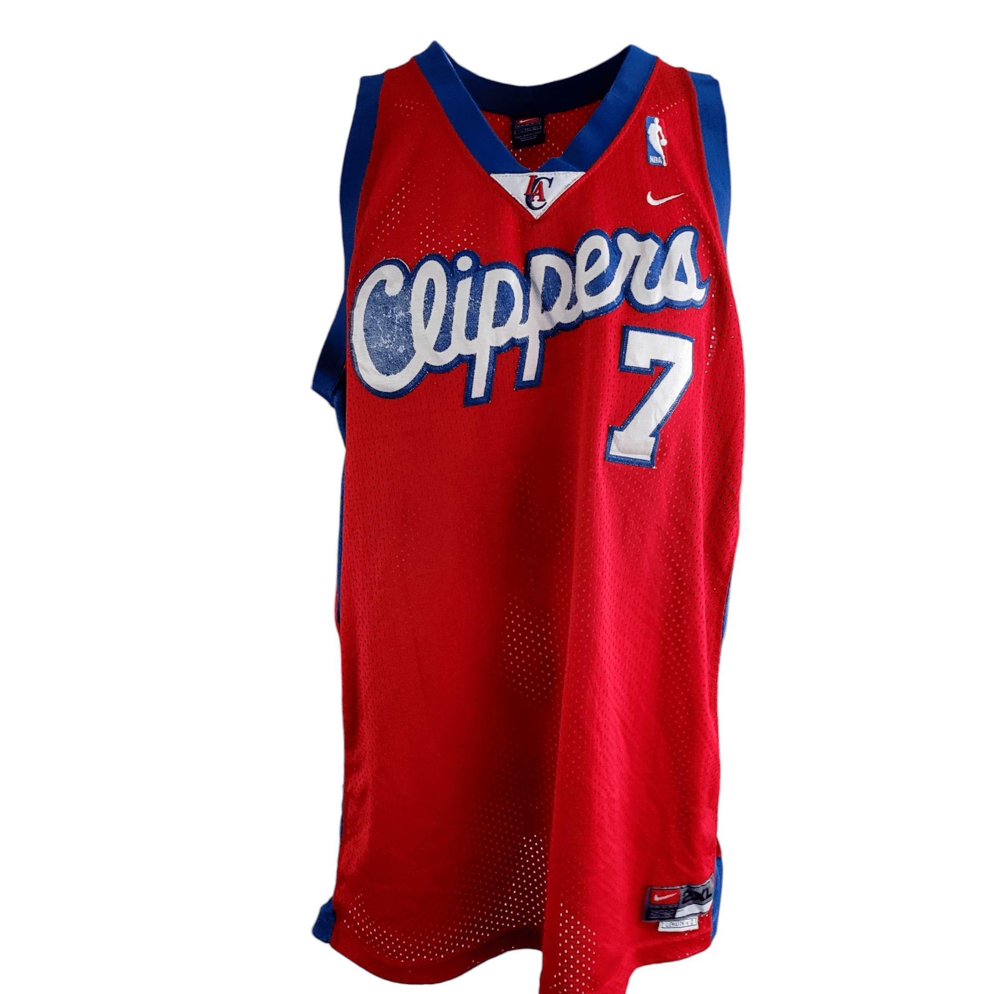 Vintage Los Angeles Clippers Lamar Odom 7 Jersey - Nike Team, XXL Size, Great Condition - USASTARFASHION