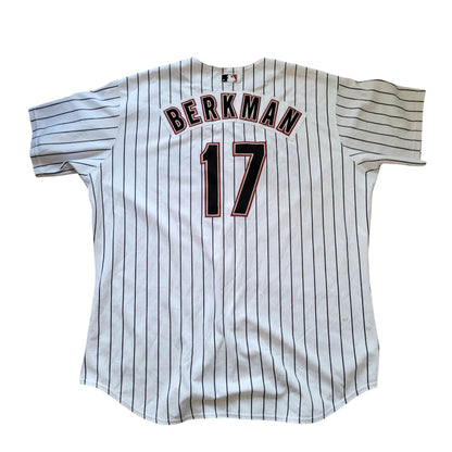 Vintage Majestic Houston Astros Lance Berkman 17 Jersey –Sz 54(XL) - USASTARFASHION