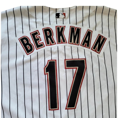Vintage Majestic Houston Astros Lance Berkman 17 Jersey –Sz 54(XL) - USASTARFASHION