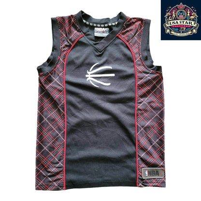 Vintage NBA League Kids M ELEVATION Shooting Warmup Shirt - Rare Find! - USASTARFASHION