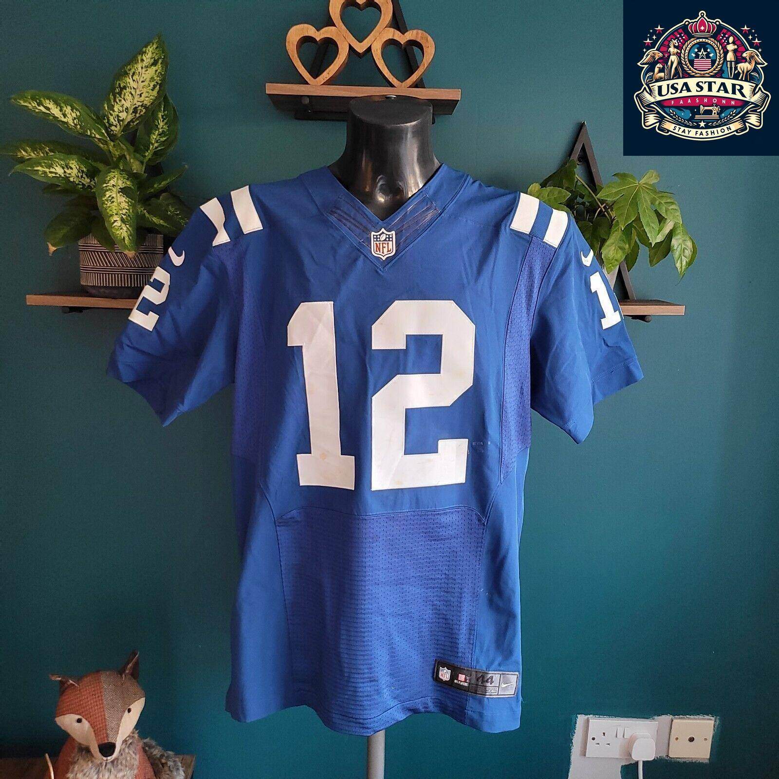 Vintage NFL Jersey - NIKE Stephenson 12 Jersey Size 44, Classic Design, Comfortable Fit - USASTARFASHION
