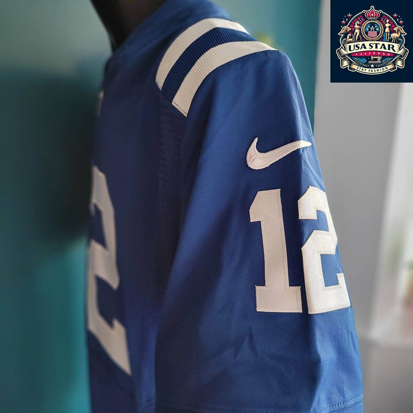 Vintage NFL Jersey - NIKE Stephenson 12 Jersey Size 44, Classic Design, Comfortable Fit - USASTARFASHION