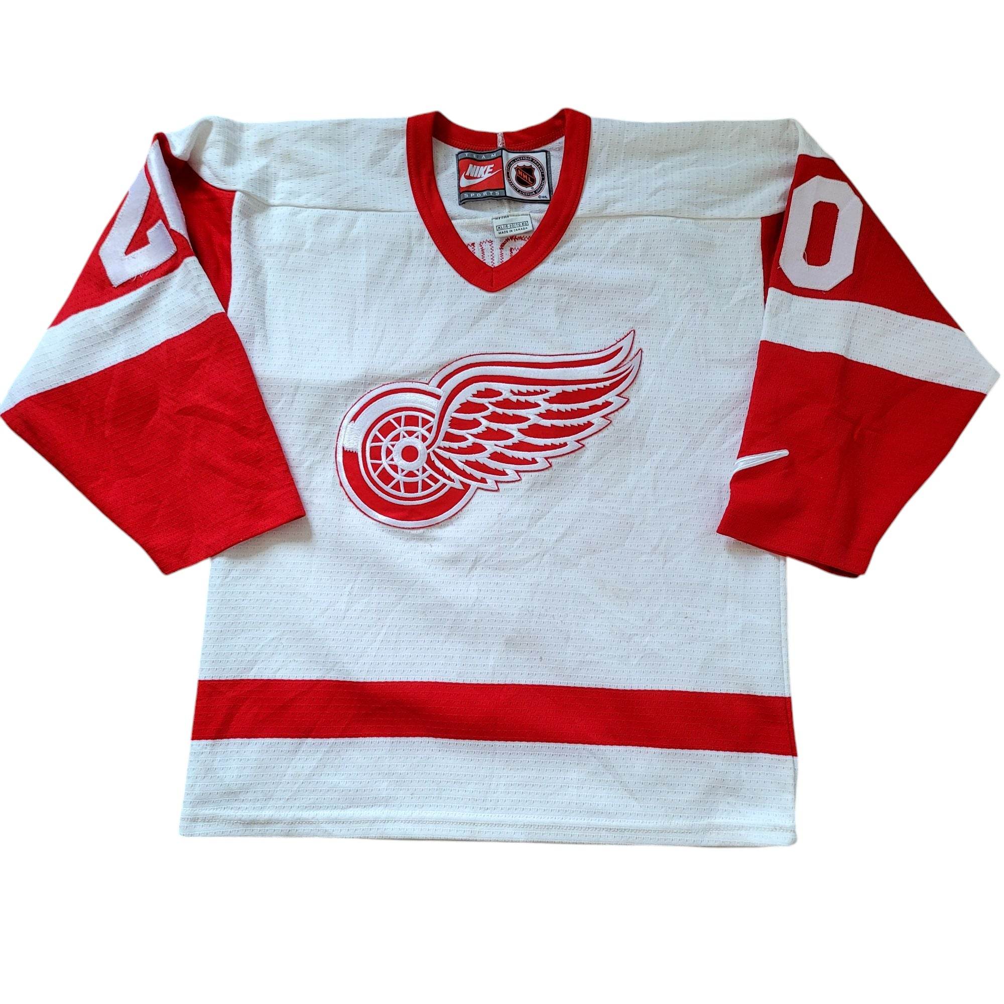 Vintage Nike Detroit Red Wings Martin Lapointe 20 Youth XL (18 - 20) Jersey – NHL - USASTARFASHION