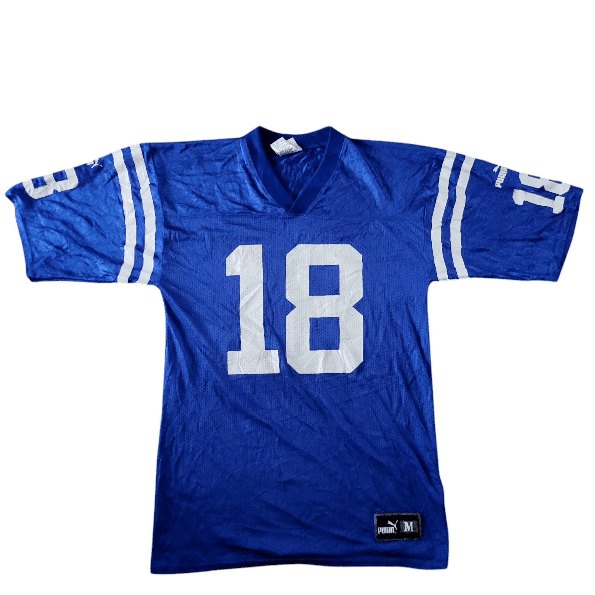 Vintage Puma Indianapolis Colts Peyton Manning Jersey (Size M) - USASTARFASHION