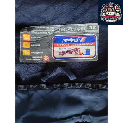 VINTAGE - San Diego Padres Majestic Therma Base Jacket Rare Authentic XL - USASTARFASHION