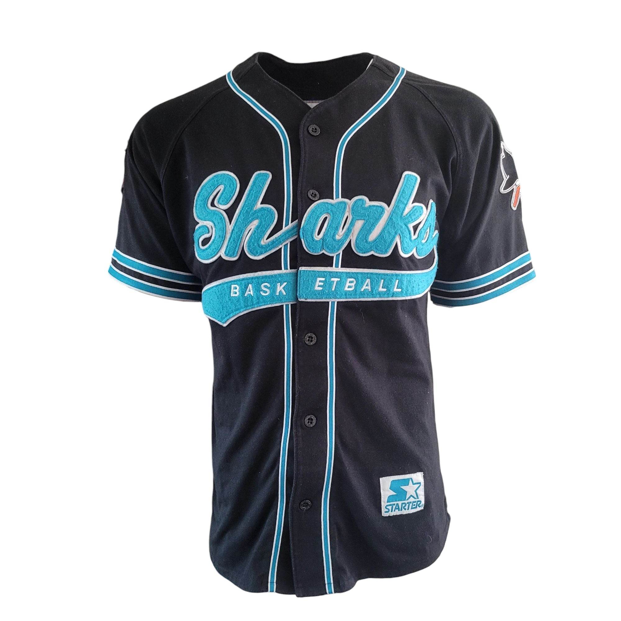 Vintage Starter San Jose Sharks Jersey Shirt – Size M - USASTARFASHION