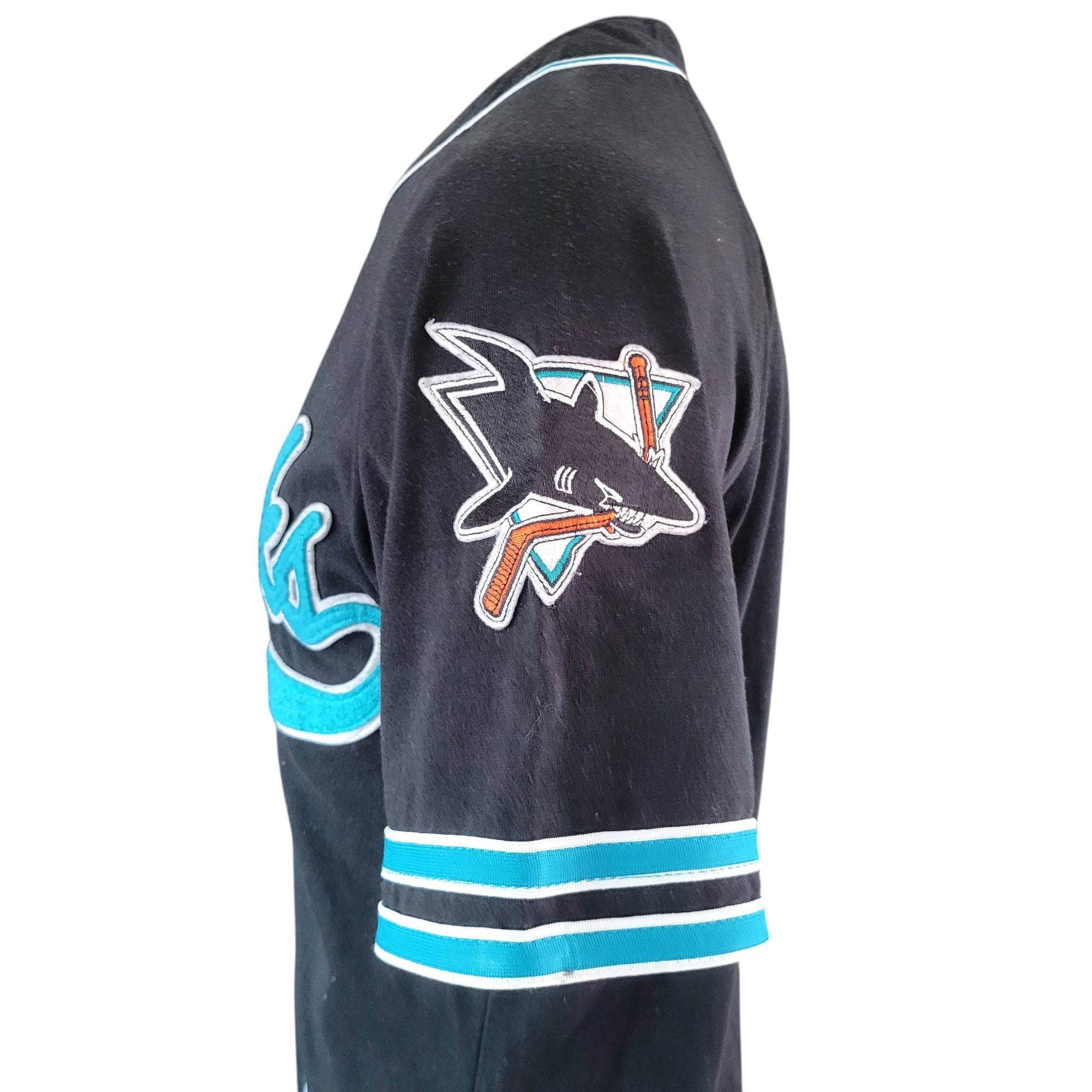Vintage Starter San Jose Sharks Jersey Shirt – Size M - USASTARFASHION