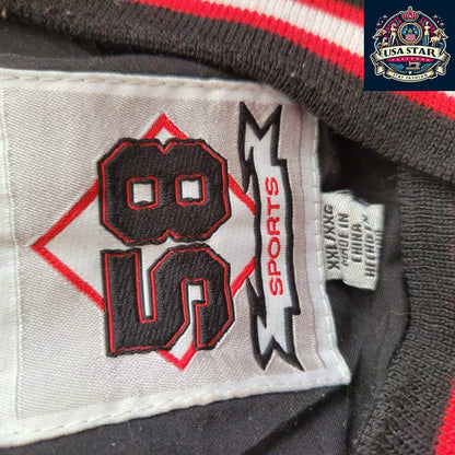 Vintage Wisconsin G - III APPAREL Badgers Windbreaker 2XL College Lined V Neck - USASTARFASHION