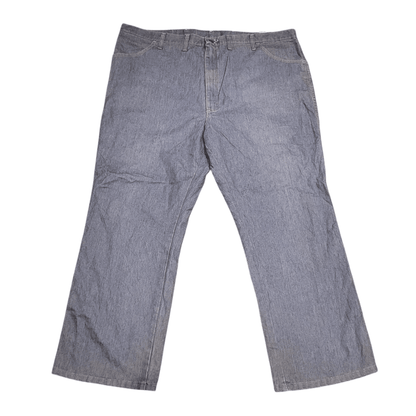Vintage Wrangler Jeans 46x30, Relaxed Fit, Light Blue Wash, 65% Cotton, Pre - Owned Grade A - USASTARFASHION