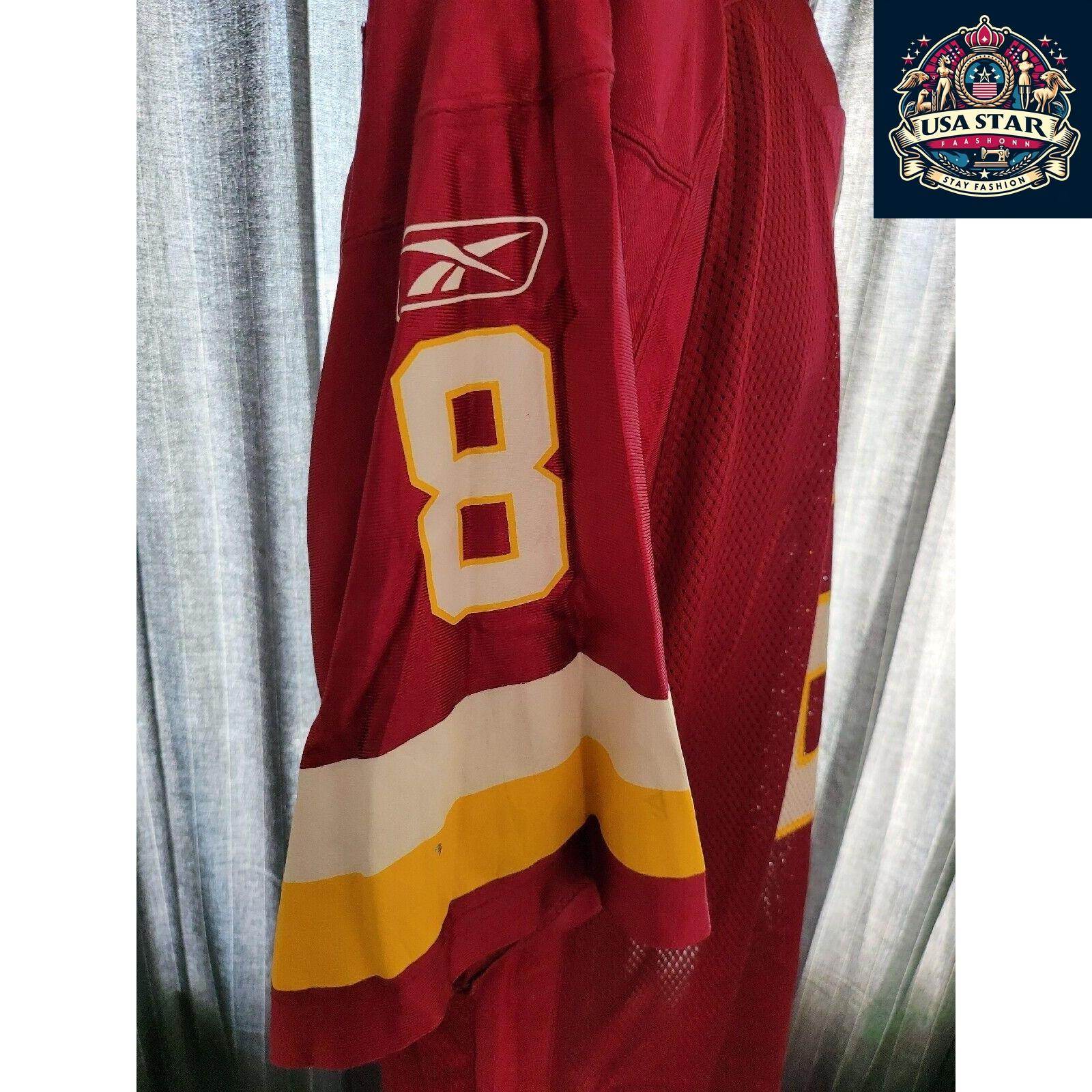 Washington Commanders Jersey Brunell 8 by Reebok, Size L, Vintage Style, Grade A Condition - USASTARFASHION