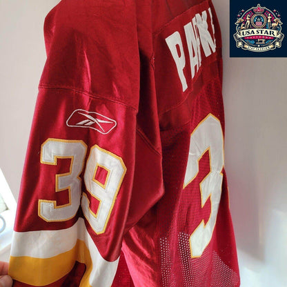 Washington Redskins Jersey Parker 39 by Reebok, Size 52, Comfortable Fit, Authentic Design - USASTARFASHION