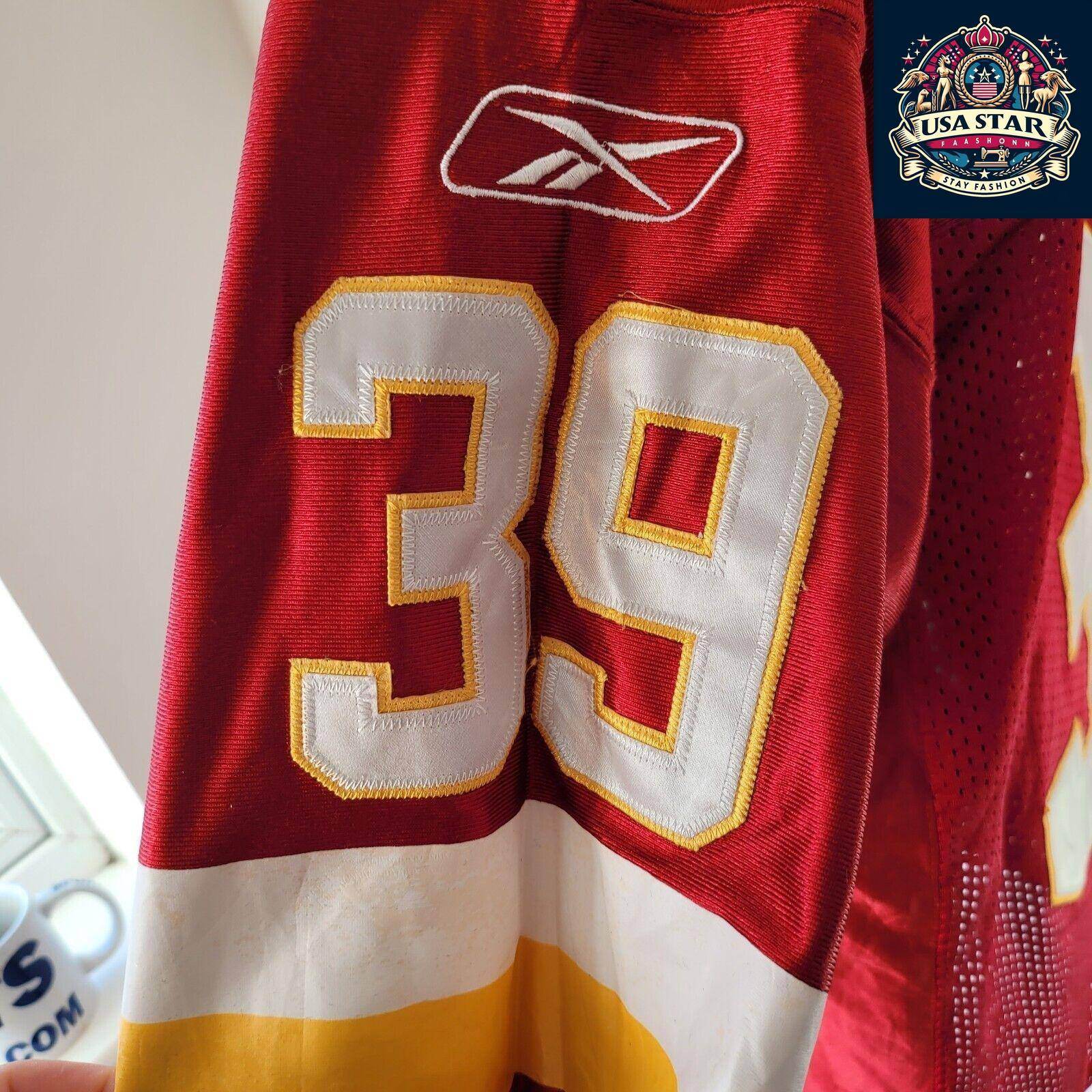 Washington Redskins Jersey Parker 39 by Reebok, Size 52, Comfortable Fit, Authentic Design - USASTARFASHION