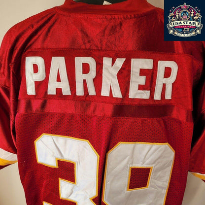 Washington Redskins Jersey Parker 39 by Reebok, Size 52, Comfortable Fit, Authentic Design - USASTARFASHION