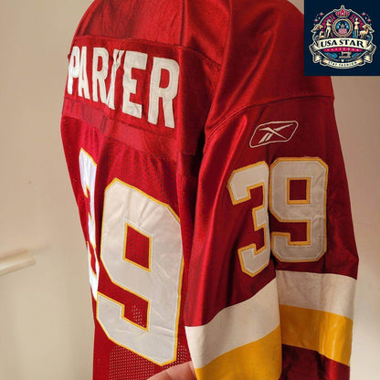 Washington Redskins Jersey Parker 39 by Reebok, Size 52, Comfortable Fit, Authentic Design - USASTARFASHION