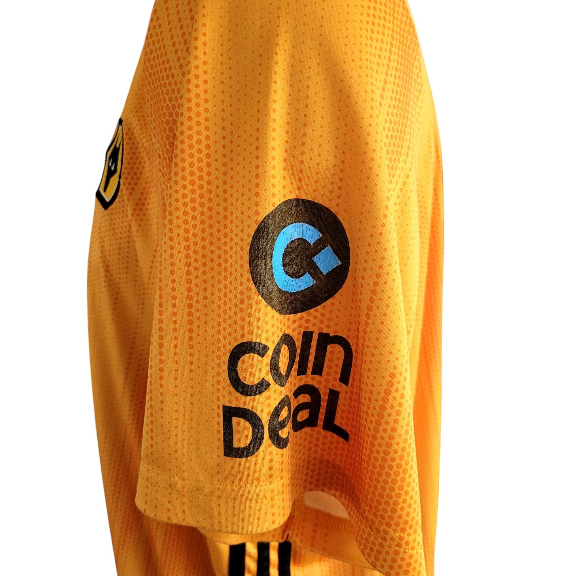 Wolverhampton Wanderers Adidas 2019/20 Home Shirt - Size 2XL - USASTARFASHION