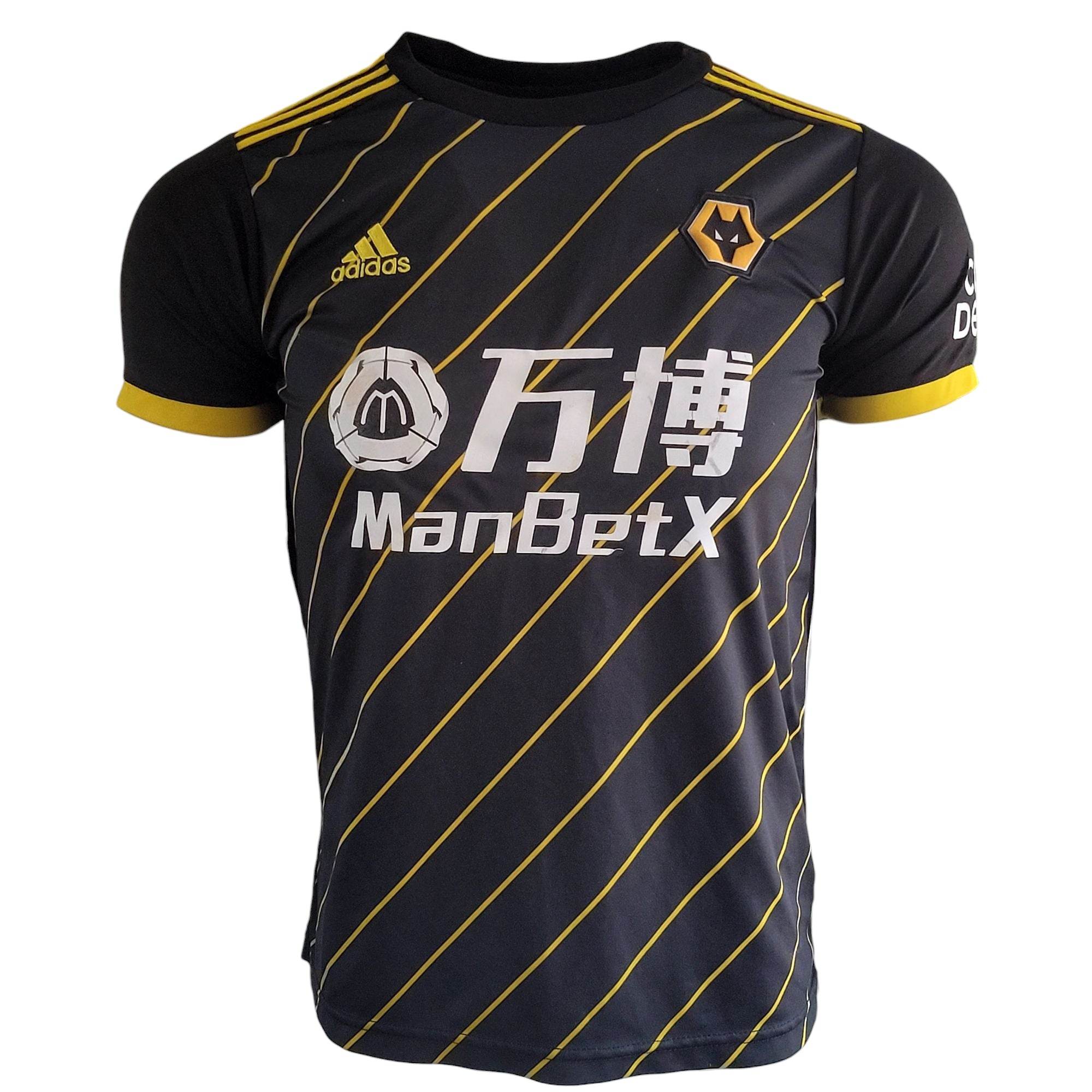 Wolverhampton Wanderers FC 2019 Adidas Away Shirt - Youth Large - USASTARFASHION