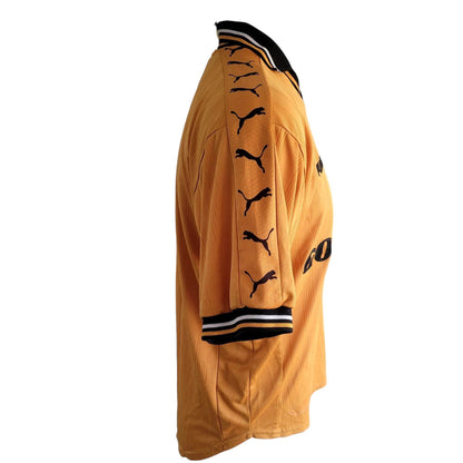 Wolverhampton Wanderers FC Puma 1998 - 2000 Home Shirt - Size M - USASTARFASHION