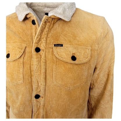 Wrangler Sherpa - Lined Corduroy Jacket – Size M - USASTARFASHION