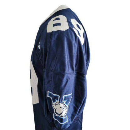 Yale University Bulldogs Jersey Blue 89 L - USASTARFASHION