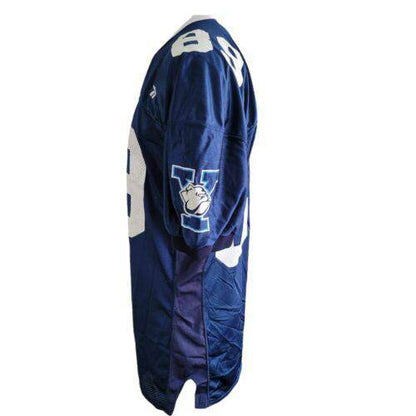Yale University Bulldogs Jersey Blue 89 L - USASTARFASHION